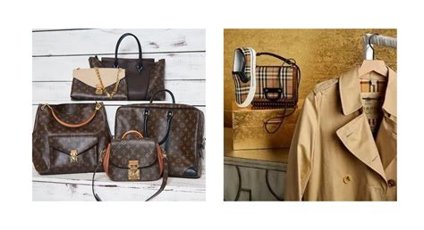 louis vuitton vs burberry bags.